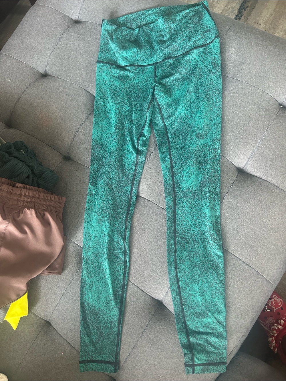 Teal leggings